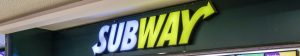 Subway Metro sub sándwichs fracasos de franquicias