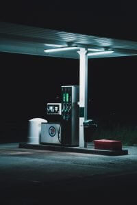 estación de gasolina