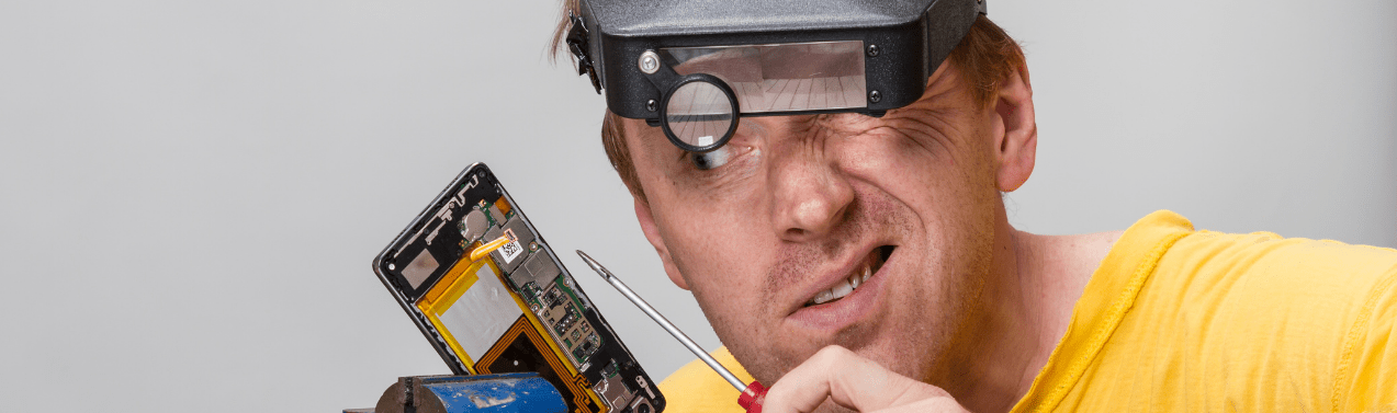 repairing cellphones